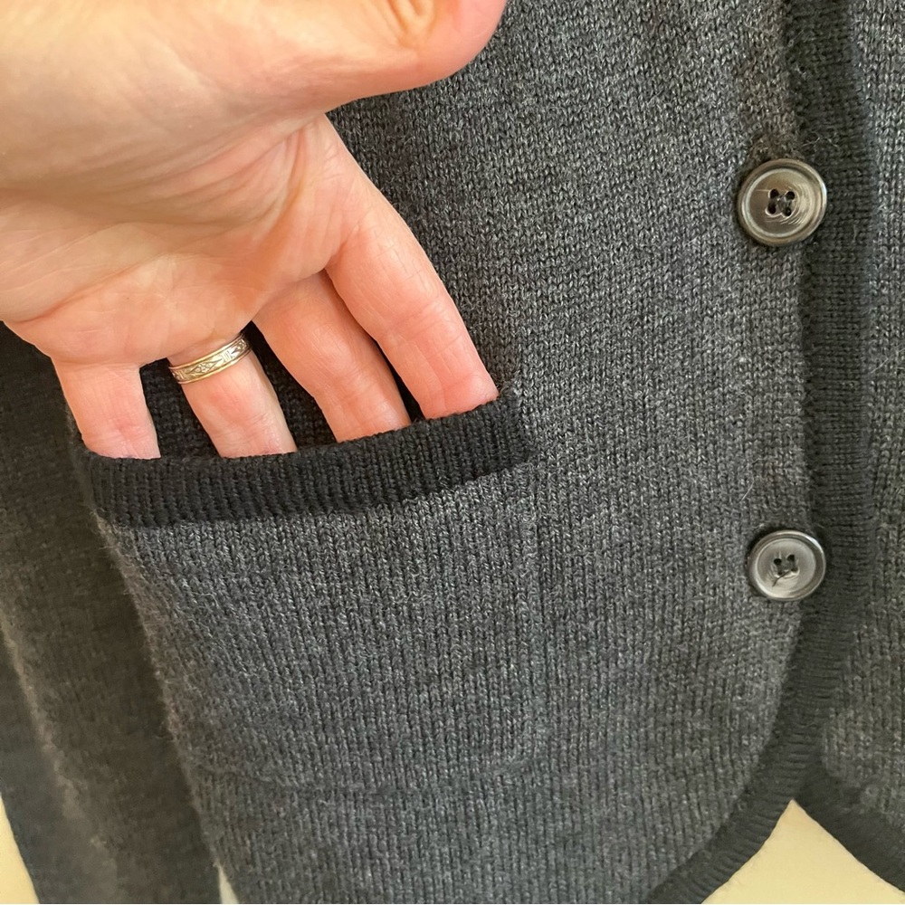 August Silk Gray Blazer Tailored Fit Professional Style View 2